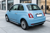 Fiat 500/500L 2013–2022 Sidetrin New Vision Black (2 stk., aluminium) foto 1