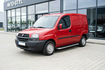 Fiat Doblo I 2001–2005 BlackLine sidetrin (2 stk., aluminium) foto 1