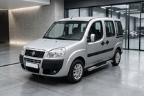 Fiat Doblo I 2005–2010 Sidetrin Tayga V2 (2 stk., aluminium) Maxi hjulbase foto 1