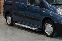 Fiat Scudo 2007–2015 Sidetrin New Vision Grey (2 stk., aluminium) Lang akselafstand foto 1