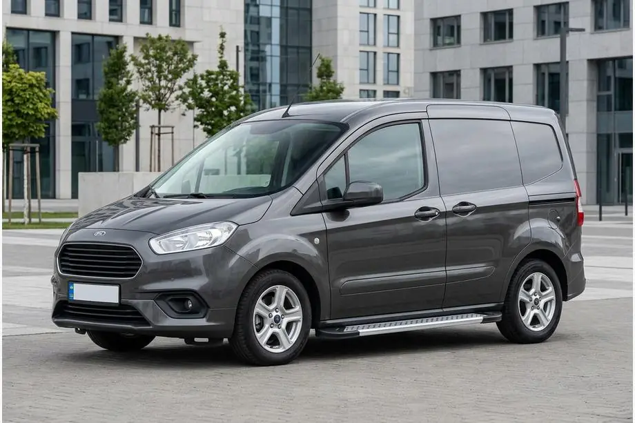 Ford Courier 2014–2023 Sidetrin New Vision Grey (2 stk., aluminium) Image