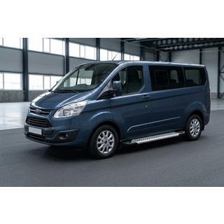 Sidetrin New Vision Grey (2 stk., aluminium) Ford Custom 2013–2022 foto 1