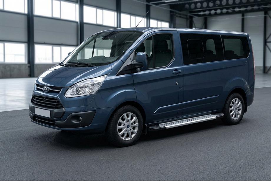 Ford Custom 2013–2022 Sidetrin New Vision Grey (2 stk., aluminium) Image