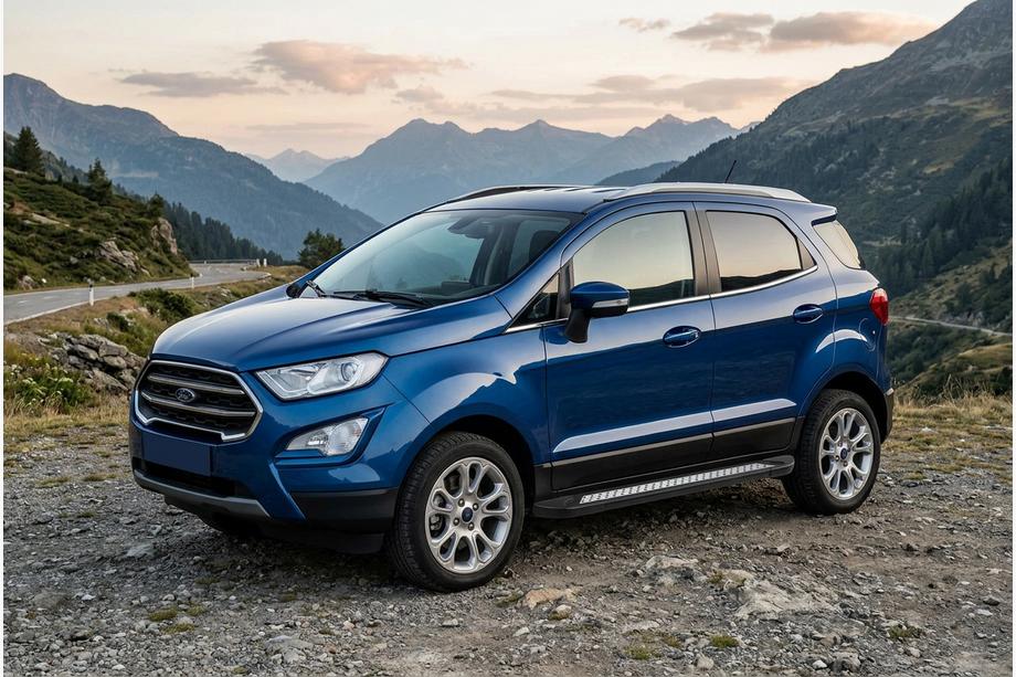 Ford Ecosport 2013–2022 Sidetrin New Vision Black (2 stk., aluminium) Image