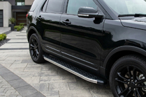 Ford Explorer 2011–2019 BlackLine sidetrin (2 stk., aluminium) foto 1