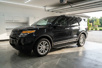 Ford Explorer 2011–2019 Sidetrin Tayga Black (2 stk., aluminium) foto 1