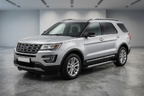 Ford Explorer 2011–2019 Sidetrin New Vision Black (2 stk., aluminium) foto 1