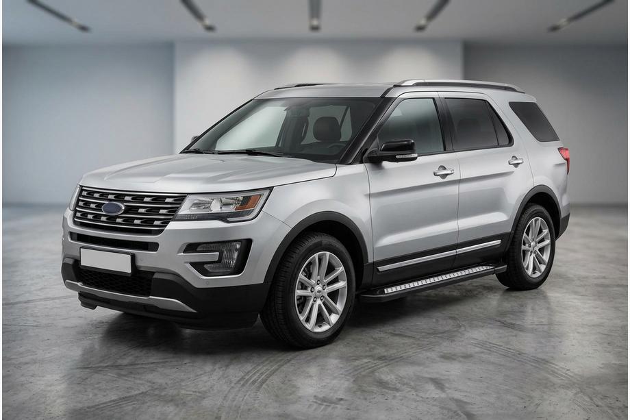 Ford Explorer 2011–2019 Sidetrin New Vision Black (2 stk., aluminium) Image