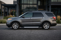 Ford Explorer 2011–2019 Sidetrin New Vision Grey (2 stk., aluminium) foto 1