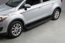 Ford Kuga 2008–2013 Sidetrin Tayga Black (2 stk., aluminium) foto 1