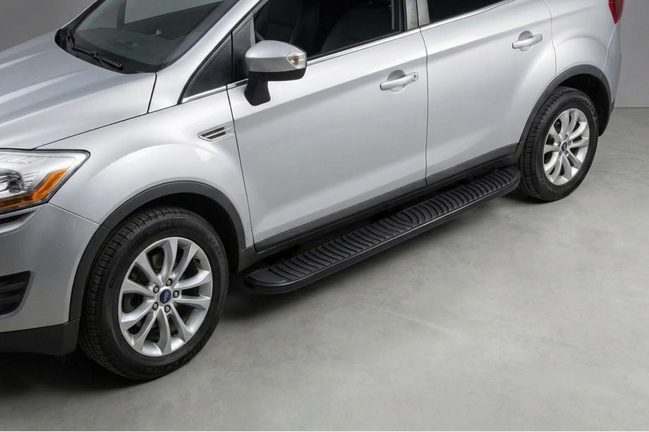 Ford Kuga 2008–2013 Sidetrin Tayga Black (2 stk., aluminium) Image