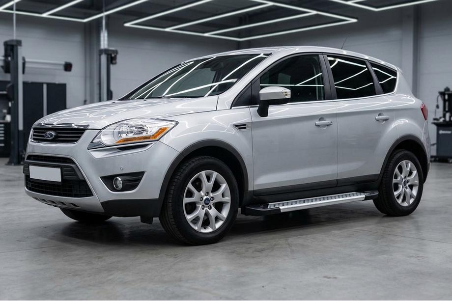 Ford Kuga 2008–2013 Sidetrin New Vision Grey (2 stk., aluminium) Image