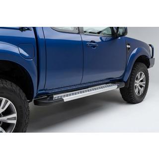 Sidetrin New Vision Grey (2 stk., aluminium) foto 1