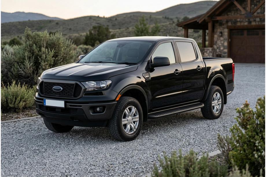Ford Ranger 2011–2022 Sidetrin Tayga Black (2 stk., aluminium) Image