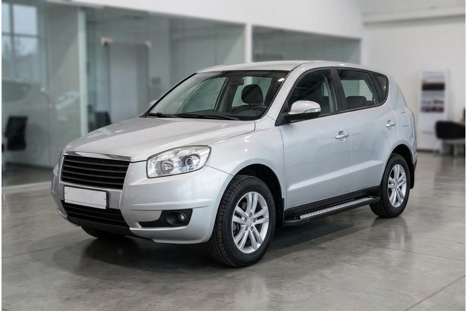 Geely Emgrand X7 2011– Sidetrin New Vision Black (2 stk., aluminium) Image
