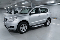 Geely Emgrand X7 2011– Sidetrin New Vision Grey (2 stk., aluminium) foto 1