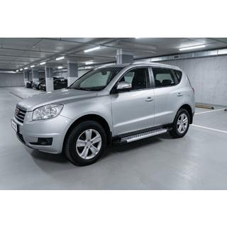 Sidetrin New Vision Grey (2 stk., aluminium) Geely Emgrand X7 2011– foto 1