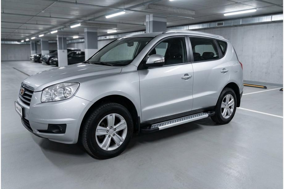 Geely Emgrand X7 2011– Sidetrin New Vision Grey (2 stk., aluminium) Image