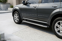 GreatWall Haval/Hover H3 2005–2013 BlackLine sidetrin (2 stk., aluminium) foto 1