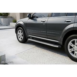 BlackLine sidetrin (2 stk., aluminium) GreatWall Haval/Hover H3 2005–2013 foto 1