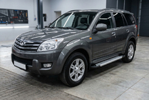 GreatWall Haval/Hover H3 2005–2013 Sidetrin New Vision Grey (2 stk., aluminium) foto 1