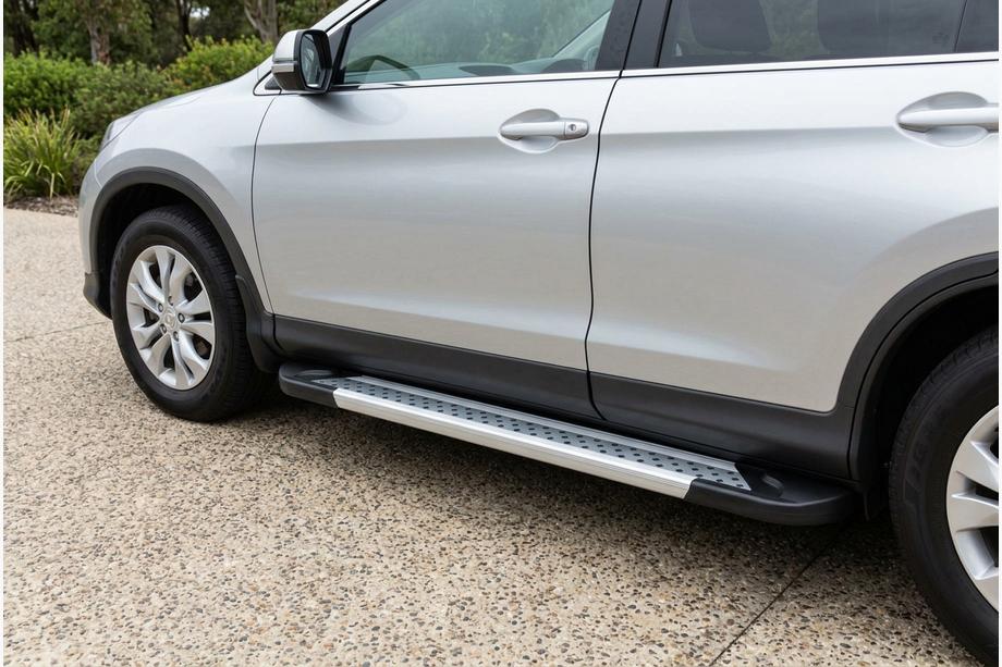 Honda CRV 2012–2016 Sidetrin New Vision Grey (2 stk., aluminium) Foto 1
