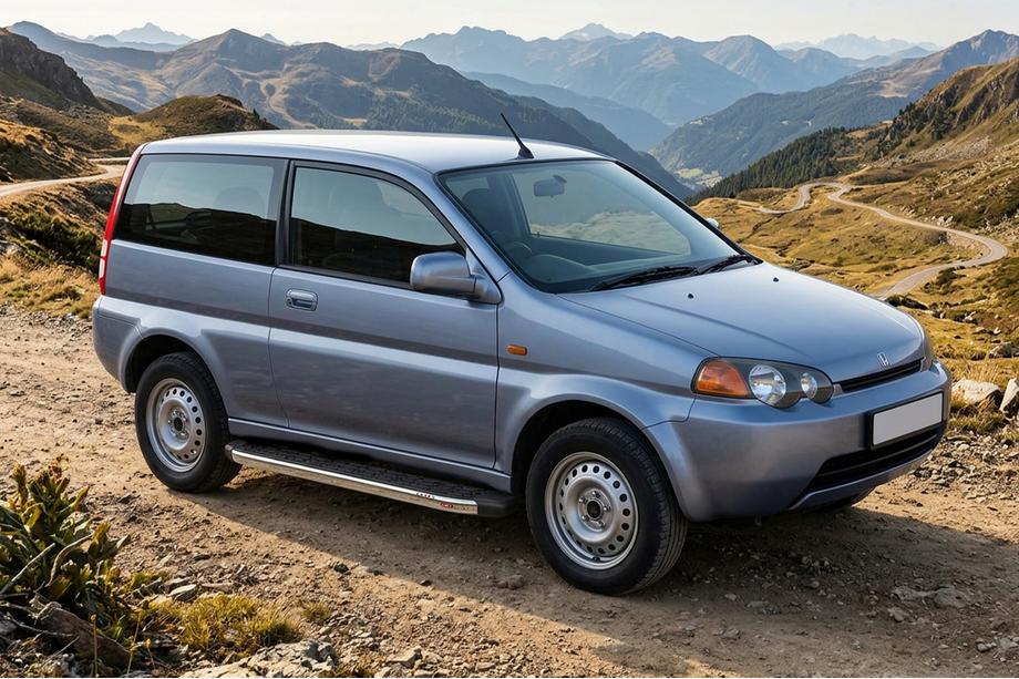 Honda HR-V 1998–2006 BlackLine sidetrin (2 stk., aluminium) Foto 1