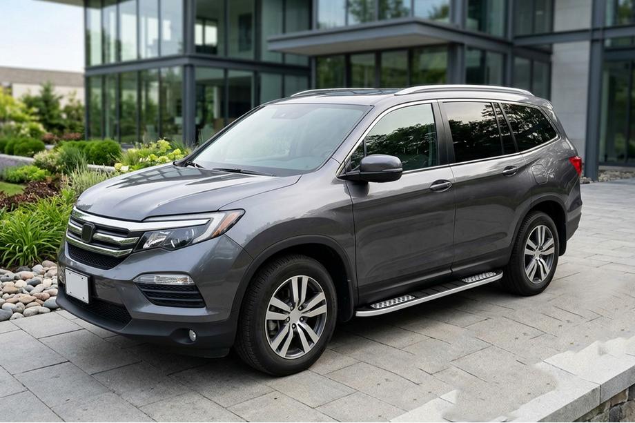 Honda Pilot 2015–2022 Sidetrin Tayga V2 (2 stk., aluminium) Image