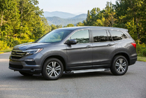 Honda Pilot 2015–2022 Sidetrin New Vision Grey (2 stk., aluminium) foto 1