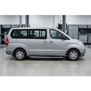 BlackLine sidetrin (2 stk., alu.) Hyundai H300, H1, Starex 2008–2020 foto 2