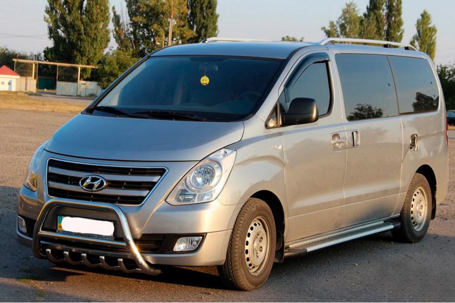 Hyundai H300, H1, Starex 2008–2020 Sidetrin Line (2 stk., alu.) Image