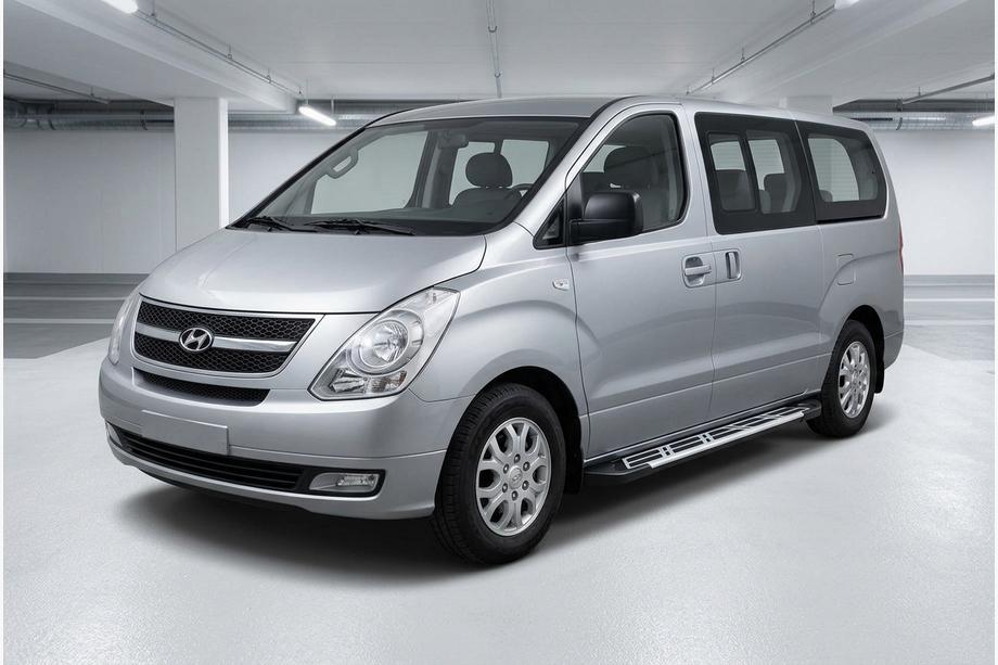 Hyundai H300, H1, Starex 2008–2020 Sidetrin Sunrise (2 stk., alu.) Image