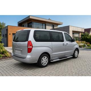 Sidetrin Tayga V2 (2 stk., aluminium) Hyundai H300, H1, Starex 2008–2020 foto 1