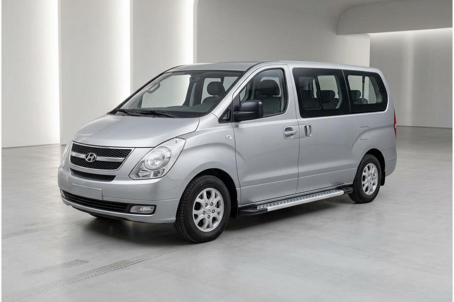 Hyundai H300, H1, Starex 2008–2020 Sidetrin New Vision Grey (2 stk., aluminium) Image