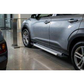 Sidetrin New Vision Grey (2 stk., aluminium) foto 1