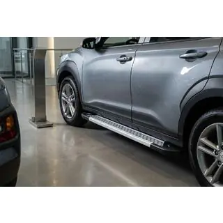 Sidetrin New Vision Grey (2 stk., aluminium) foto 1