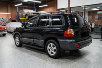 Hyundai Santa Fe 1 2000–2006 Sidetrin Tayga Black (2 stk., aluminium) foto 1