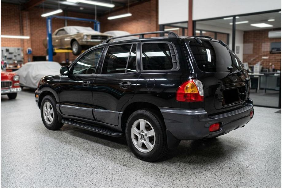 Hyundai Santa Fe 1 2000–2006 Sidetrin Tayga Black (2 stk., aluminium) Image