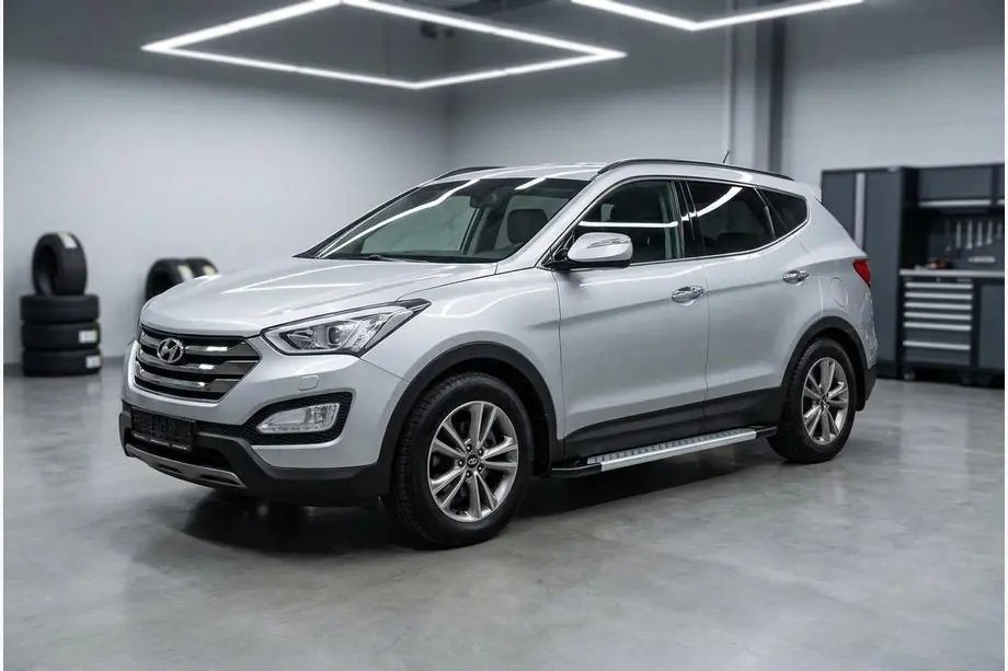 Hyundai Santa Fe 3 2012–2018 Sidetrin New Vision Grey (2 stk., aluminium) Image