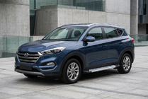Hyundai Tucson TL 2016–2021 Sidetrin New Vision Grey (2 stk., aluminium) foto 1