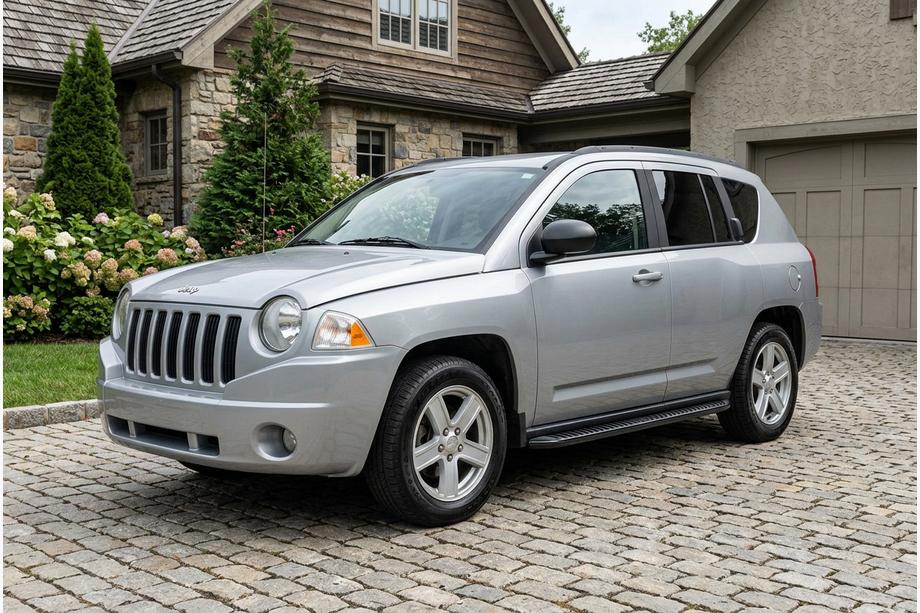 Jeep Compass 2006–2016 Sidetrin Tayga Black (2 stk., aluminium) Image
