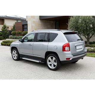 Sidetrin New Vision Grey (2 stk., aluminium) foto 1