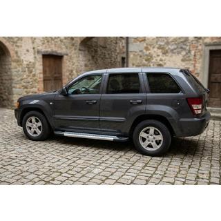 Sidetrin New Vision Grey (2 stk., aluminium) Jeep Grand Cherokee WK 2004–2010 foto 1