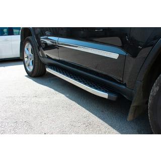 BlackLine sidetrin (2 stk., aluminium) Jeep Grand Cherokee WK2 2010–2021 foto 1