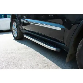 BlackLine sidetrin (2 stk., aluminium)