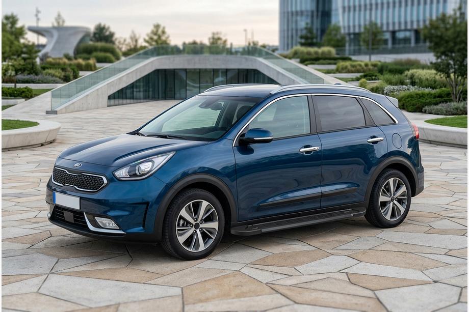 Kia Niro 2016–2021 Sidetrin RedLine Black (2 stk., aluminium) Image