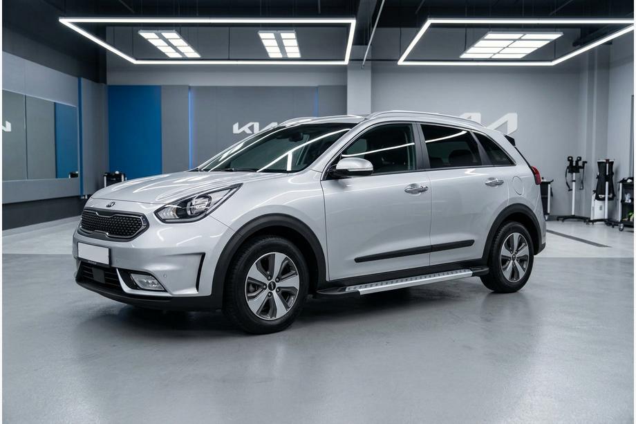 Kia Niro 2016–2021 Sidetrin New Vision Grey (2 stk., aluminium) Image