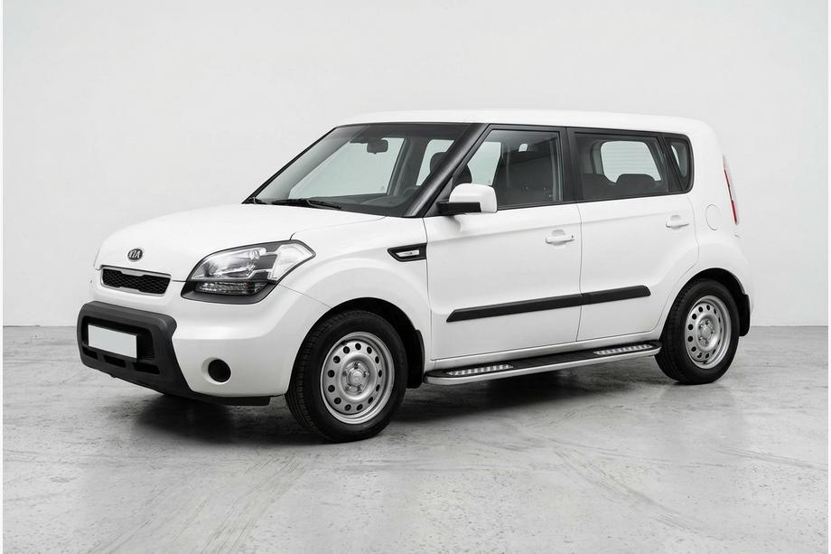 Kia Soul I 2008–2013 Sidetrin Tayga V2 (2 stk., aluminium) Image
