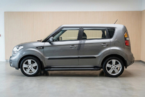 Kia Soul I 2008–2013 New Vision Black sidetrin (2 stk., aluminium) foto 1