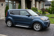 Kia Soul II 2013–2018 Sidetrin New Vision Grey (2 stk., aluminium) foto 1
